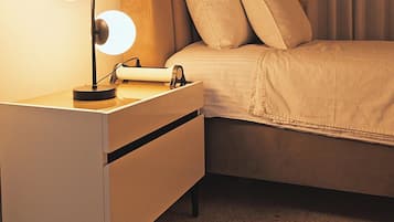 2 dormitorios, tabla de planchar con plancha, wifi y ropa de cama