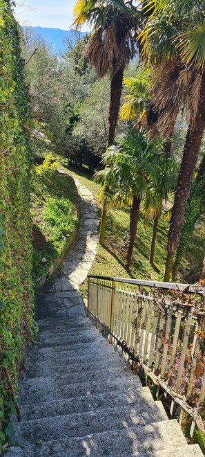 Property grounds - Villa gli Ulivi Chalten Lake View Varenna (Perledo)