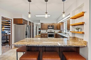 Private kitchen - The Lodge A-Frame Getaway (Nicholasville)