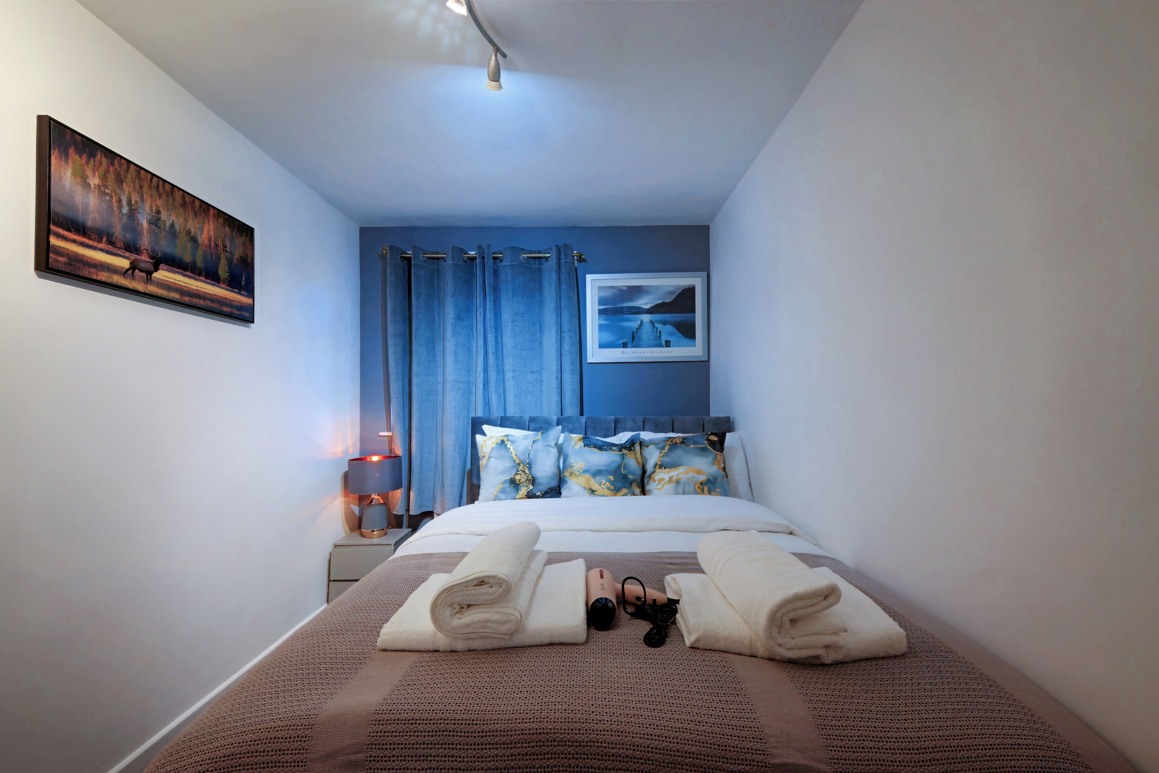 2 bedrooms, desk, iron/ironing board, free WiFi