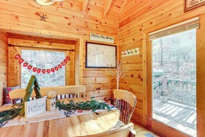 House (3 Bedrooms) | Interior - Game Room & Hot Tub! Family Cabin in Blue Ridge (Blue Ridge)