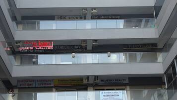 Façade de l’hébergement