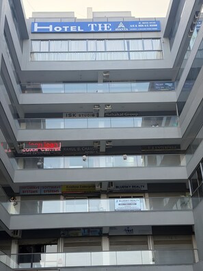 Façade de l’hébergement