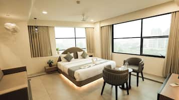 Premium kamer, uitzicht op stad | Uitzicht op de stad