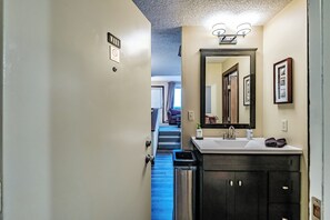 Interior - Fall Line one bedroom sleeps 6 comfortably with extra large ski storage! (Newry)