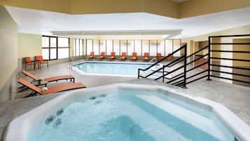 Indoor pool, a heated pool