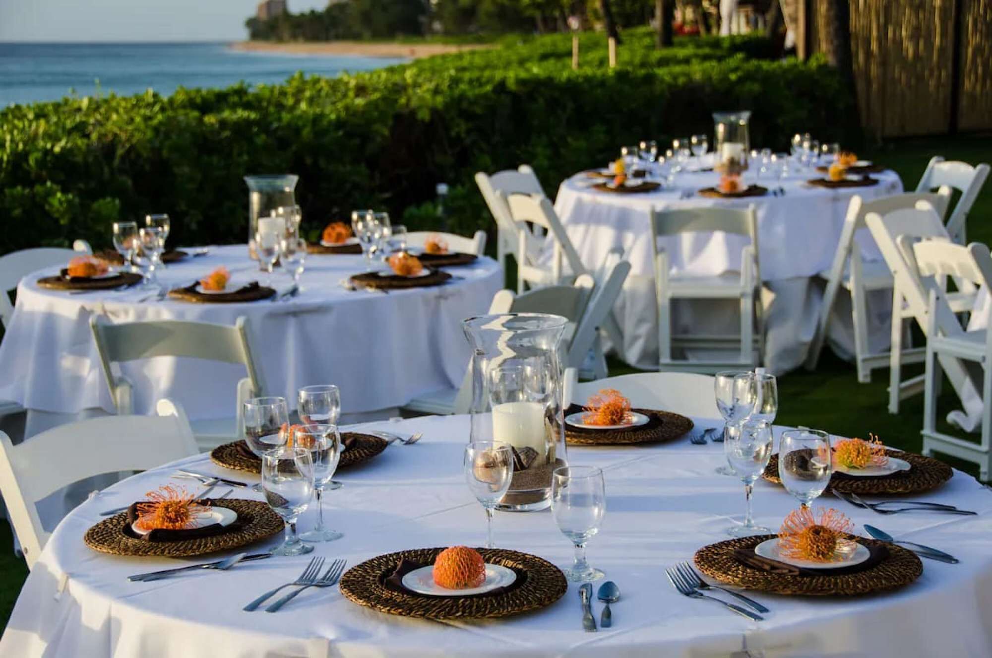 Bröllopsområde utomhus