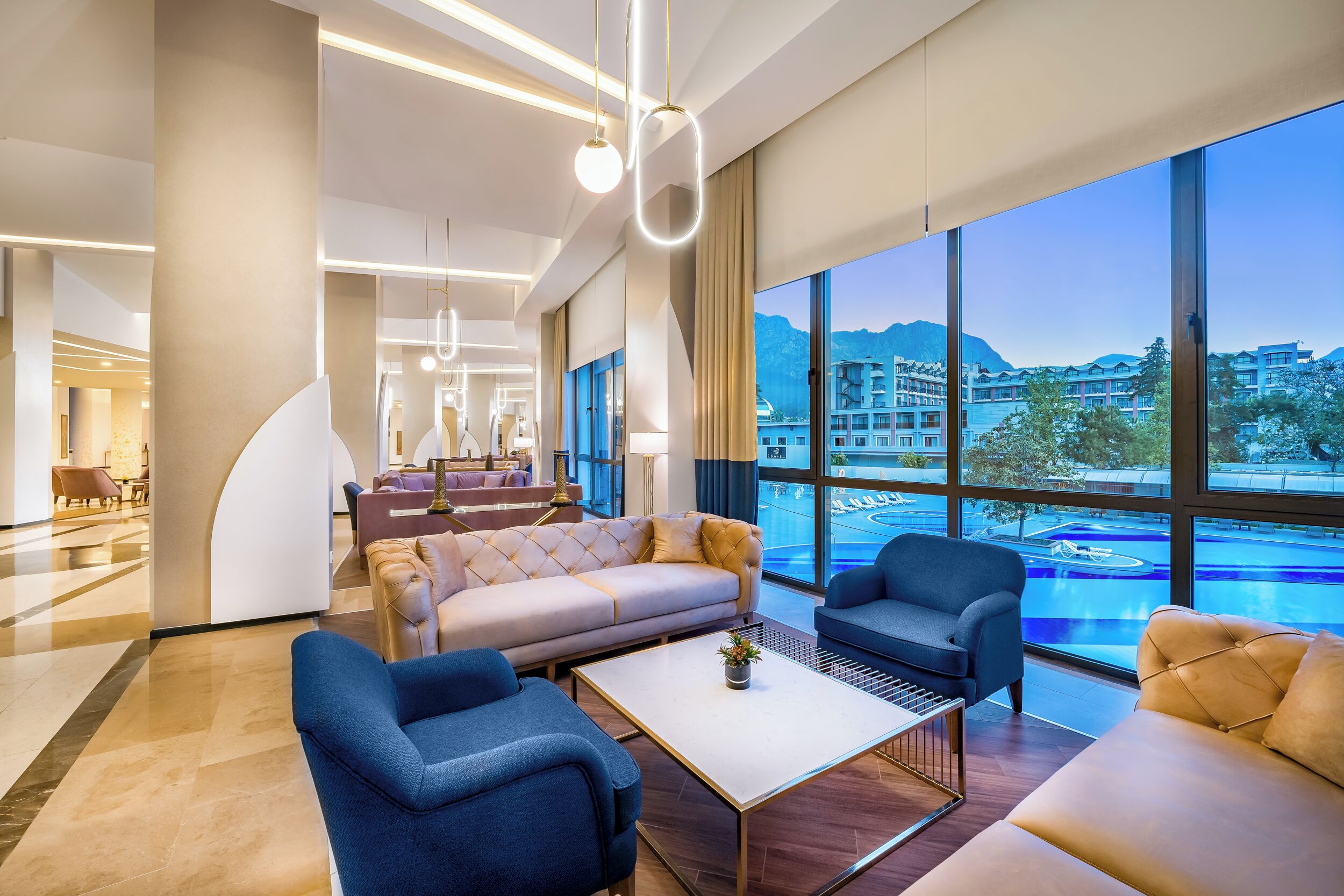 Sitzecke in der Lobby