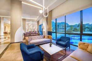 Sitzecke in der Lobby