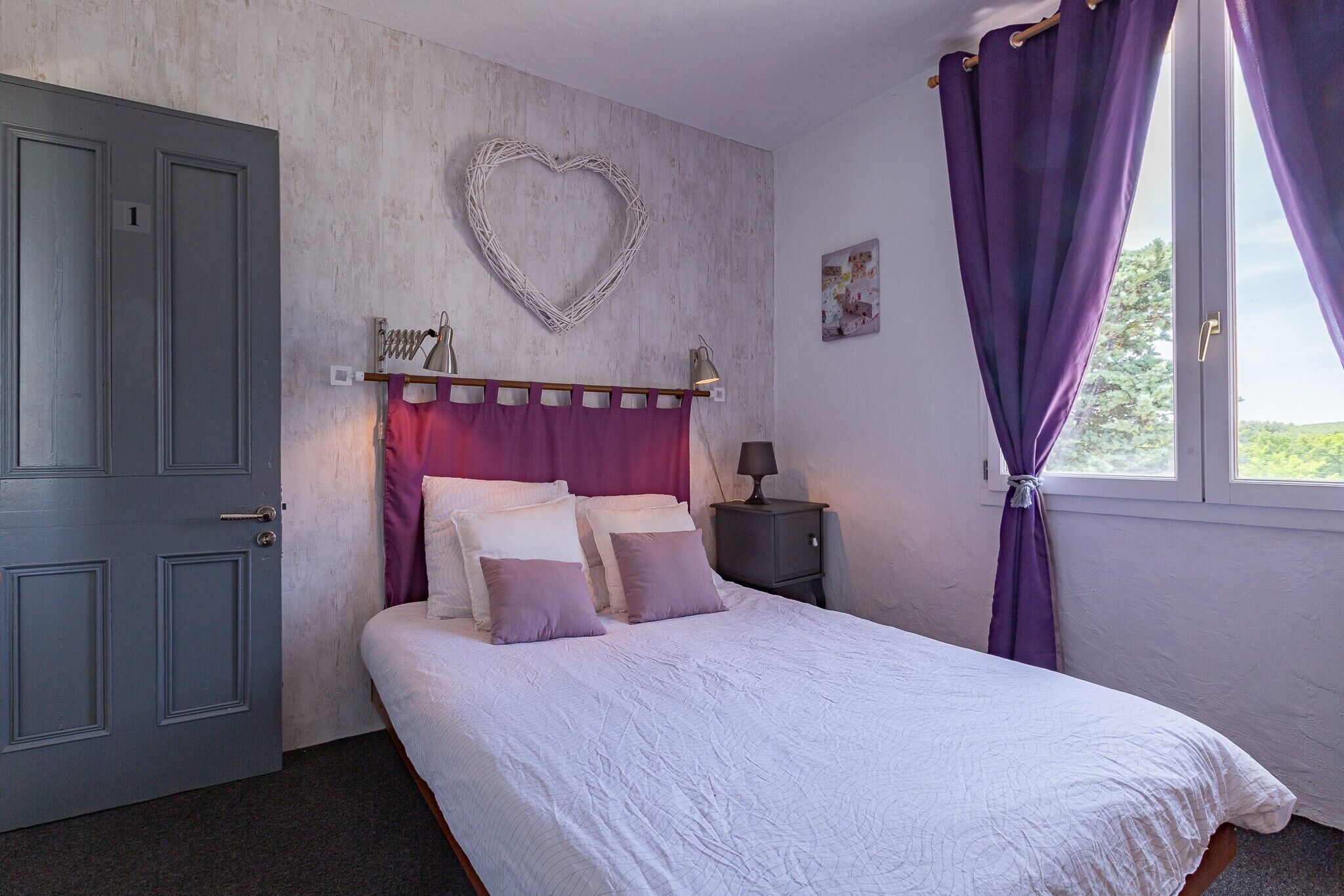 1 chambre, Wi-Fi, literie fournie