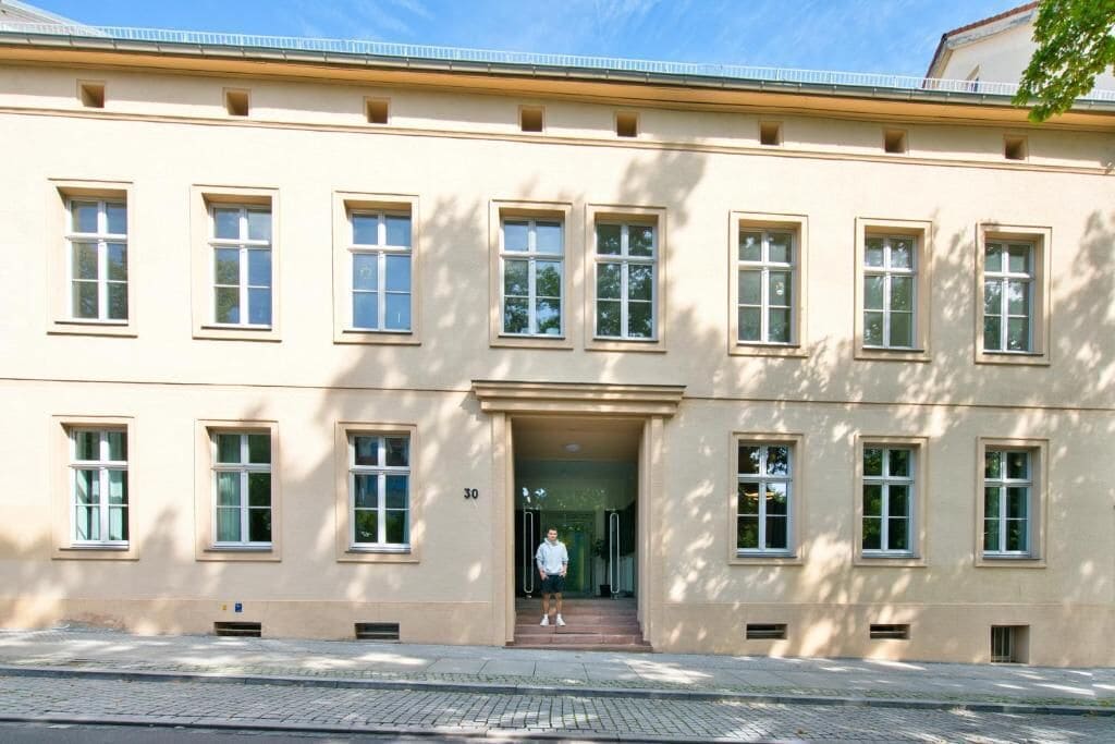 Fassade der Unterkunft