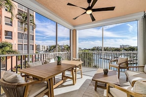 Condo, 3 Bedrooms | Outdoor dining - Palm Harbor #201 3 Bedroom Condo (Fort Myers Beach)