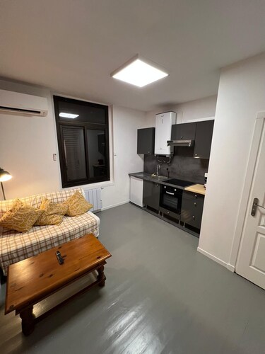 T2 cozy - clim, parking privé - Abbaye aux Dames