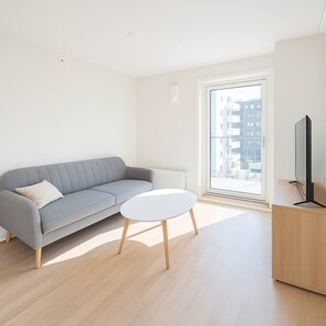 Room, 1 Bedroom, Smoking | Living room - Room-central Cozy Balcony Apartment (Oslo)