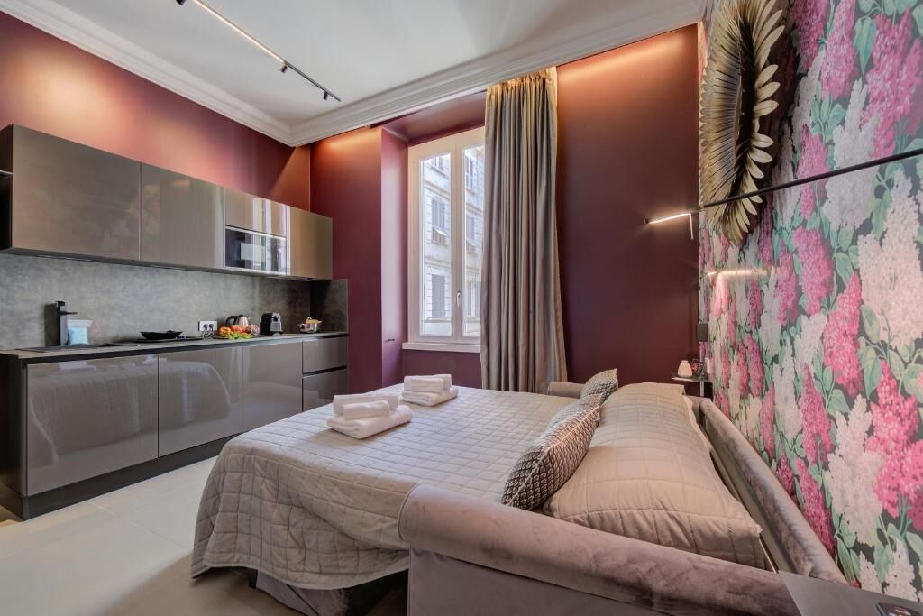 Deluxe-Apartment, Stadtblick | Wohnbereich