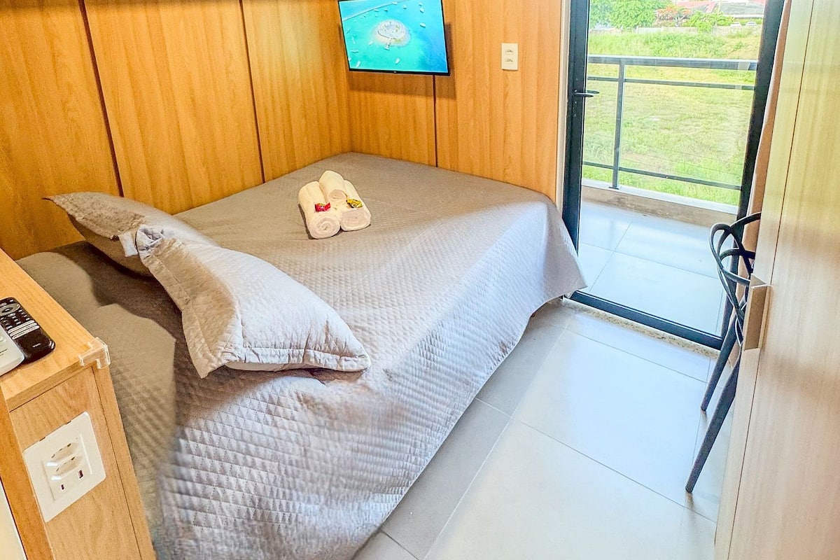 Estúdio standard | Escrivaninha, espaço de trabalho para notebook, Wi-Fi de cortesia