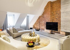 Living area - Exclusive & Rooftop Private Suite (Antwerpen)