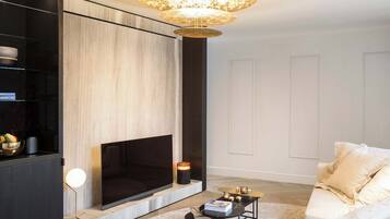 Televisie en een kantoor