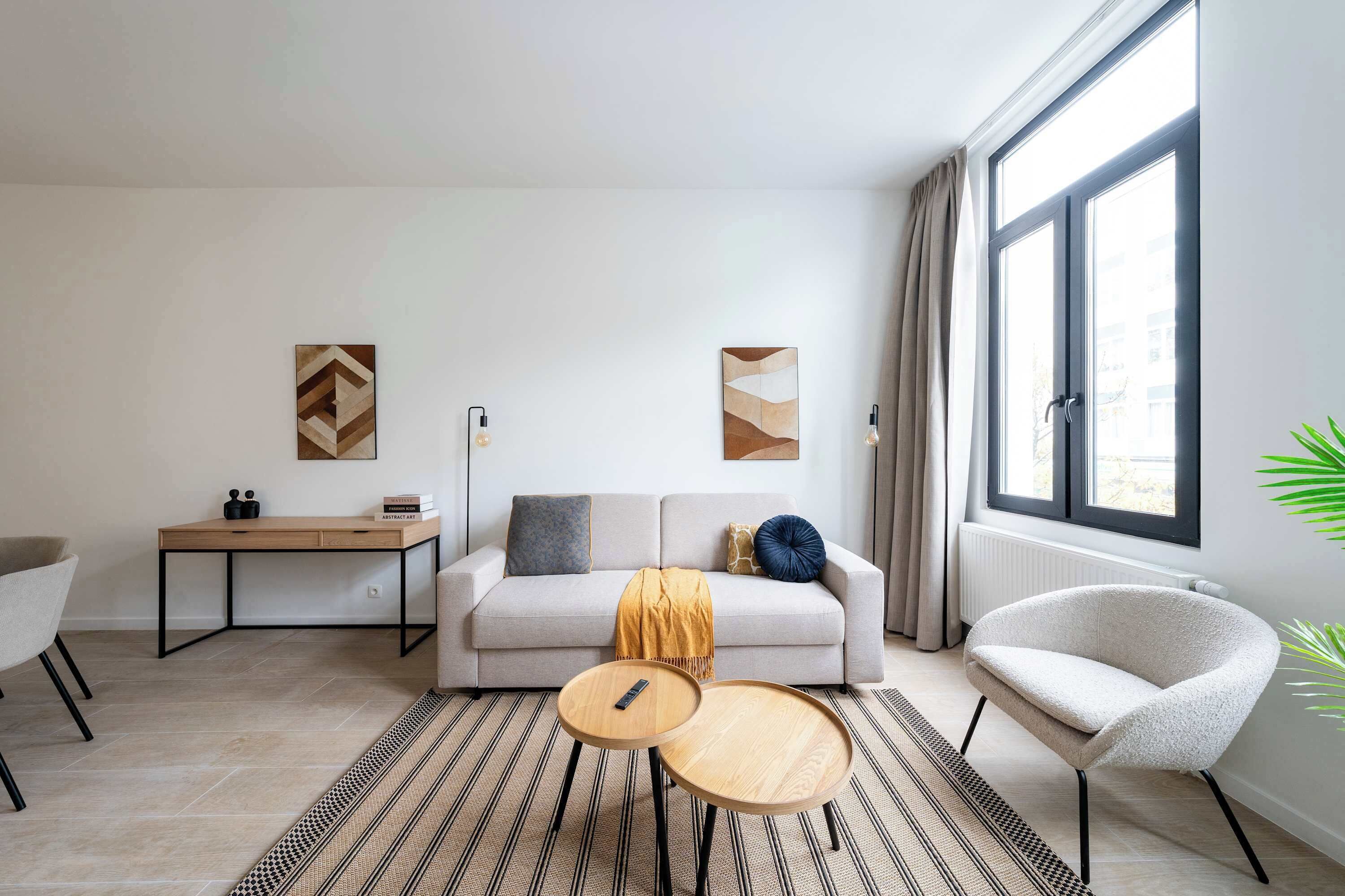 Televisie en een kantoor