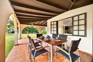 Restauration en plein air