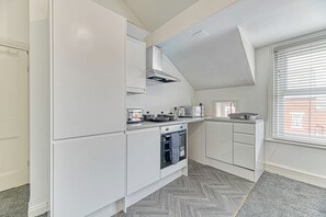 Classic Apartment, 1 Double Bed, Non Smoking | Private kitchen - Double Bed Apts Fairhaven View by Guestz (Lytham St. Anne's)