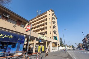 Exterior - CHECK-INGANNI, above MM1 Inganni and next to the Italian Diagnostic Center (Milano)