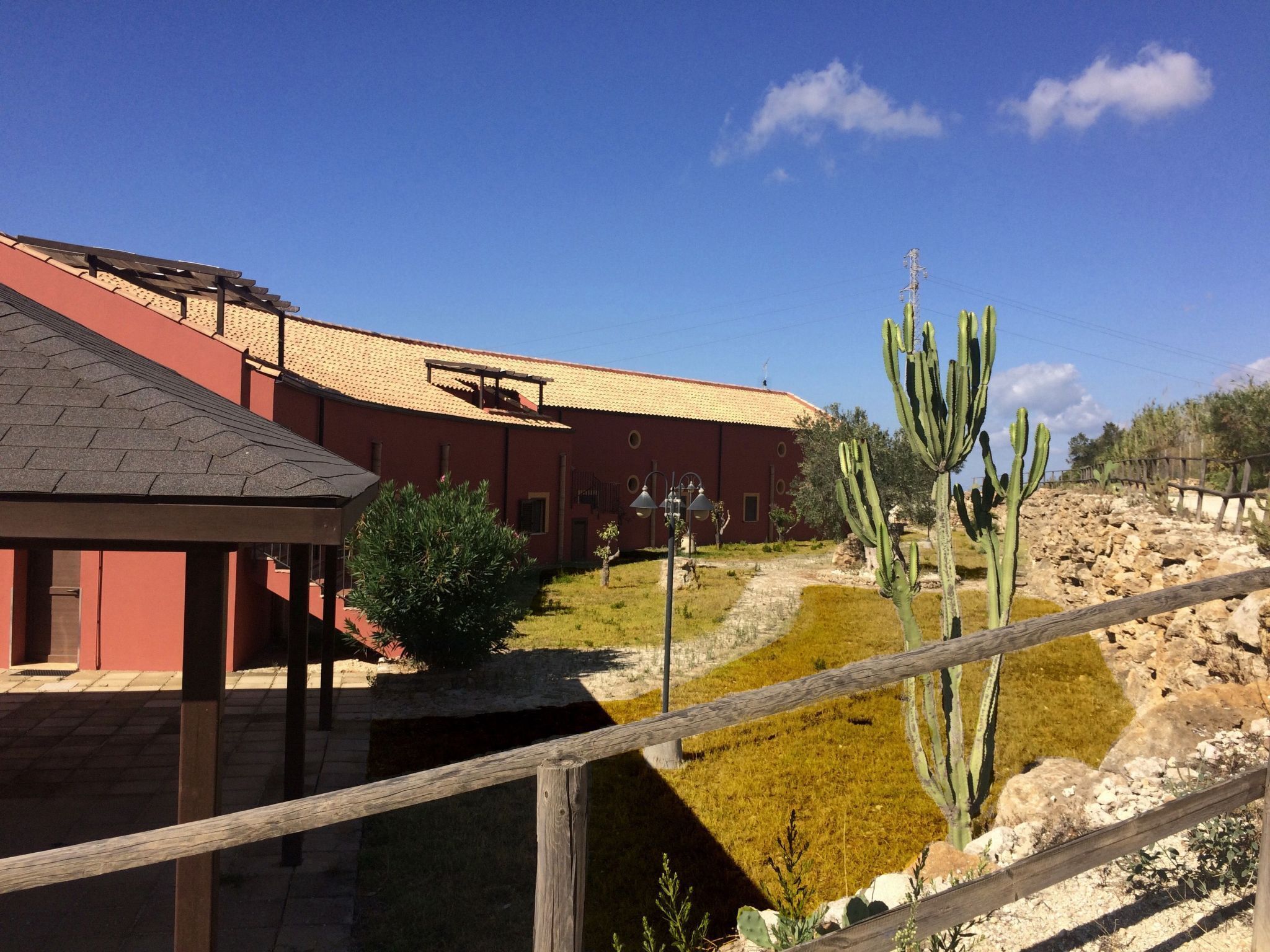 Enceinte de l’hébergement