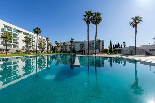 Appartement « Rincón De Almerimar Palm Beach Golf » avec piscine, Wi-Fi, climatisation