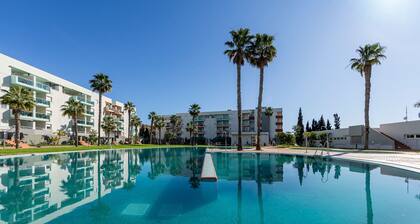 Appartement « Rincón De Almerimar Palm Beach Golf » avec piscine, Wi-Fi, climatisation