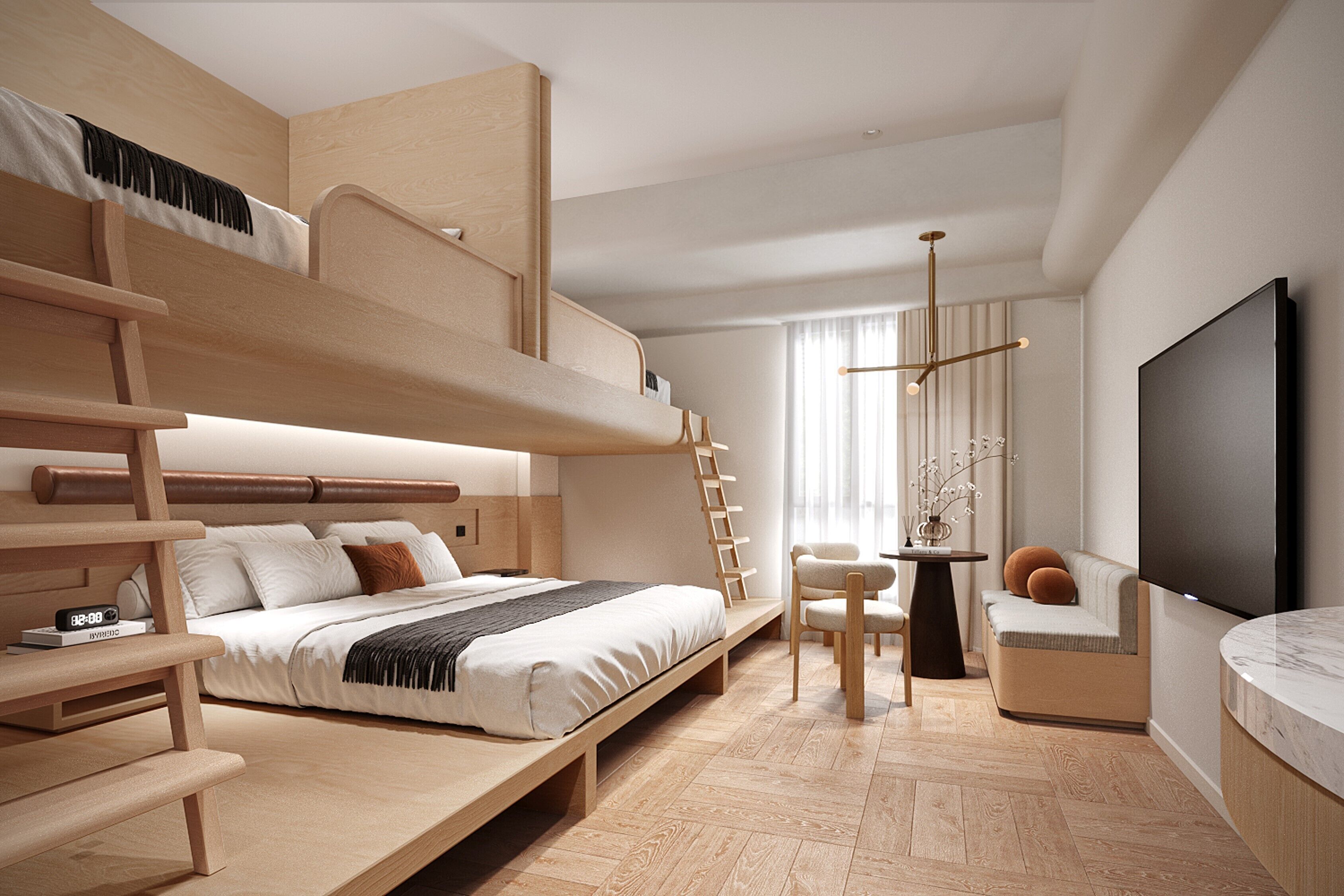 Family Quadruple Room | In-room safe, free WiFi