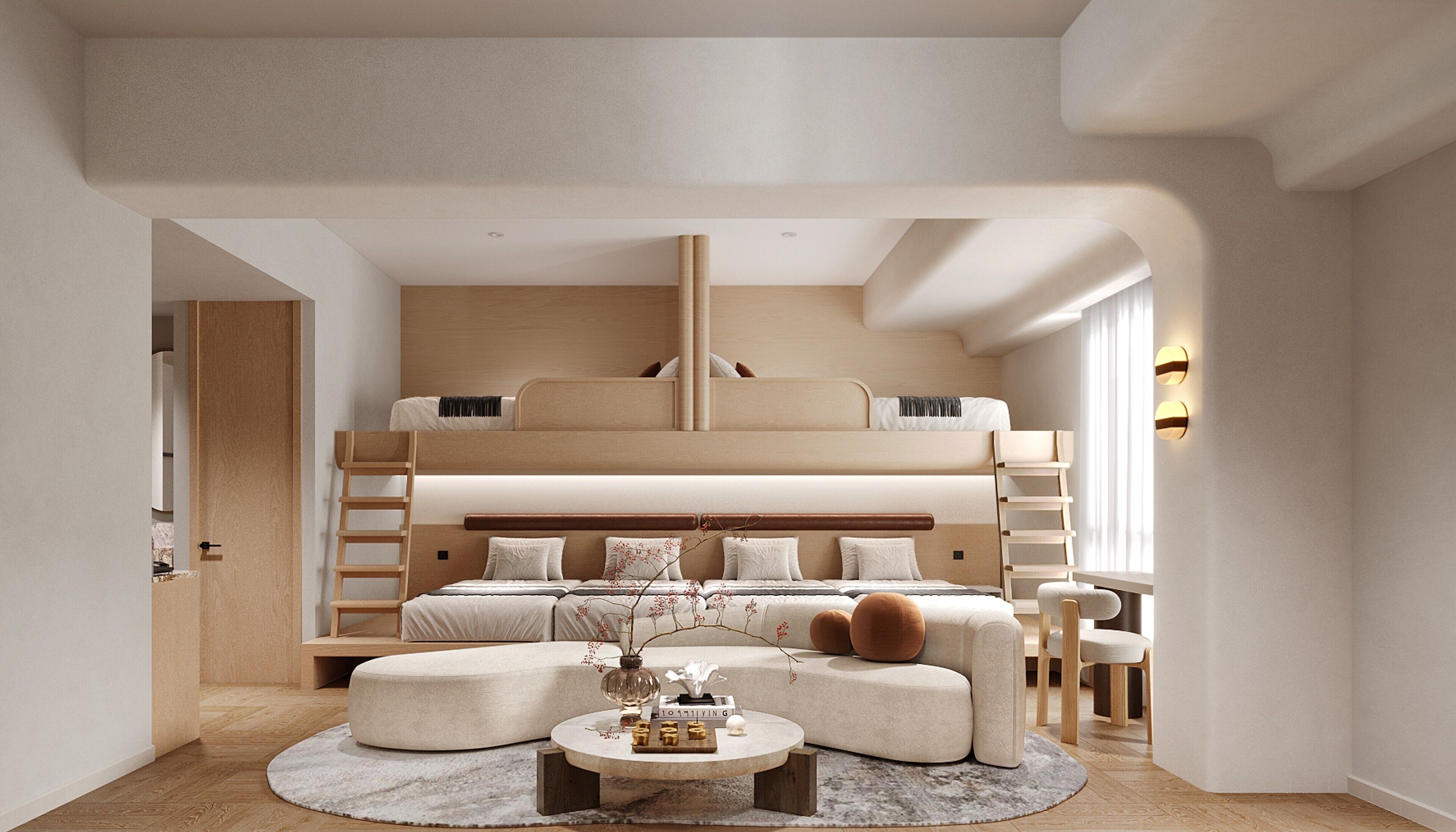 Family Studio Suite | In-room safe, free WiFi