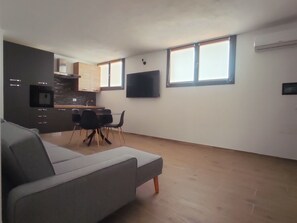 Living area - i4mori Wohnsitz pied a ter by Interhome (Chia)