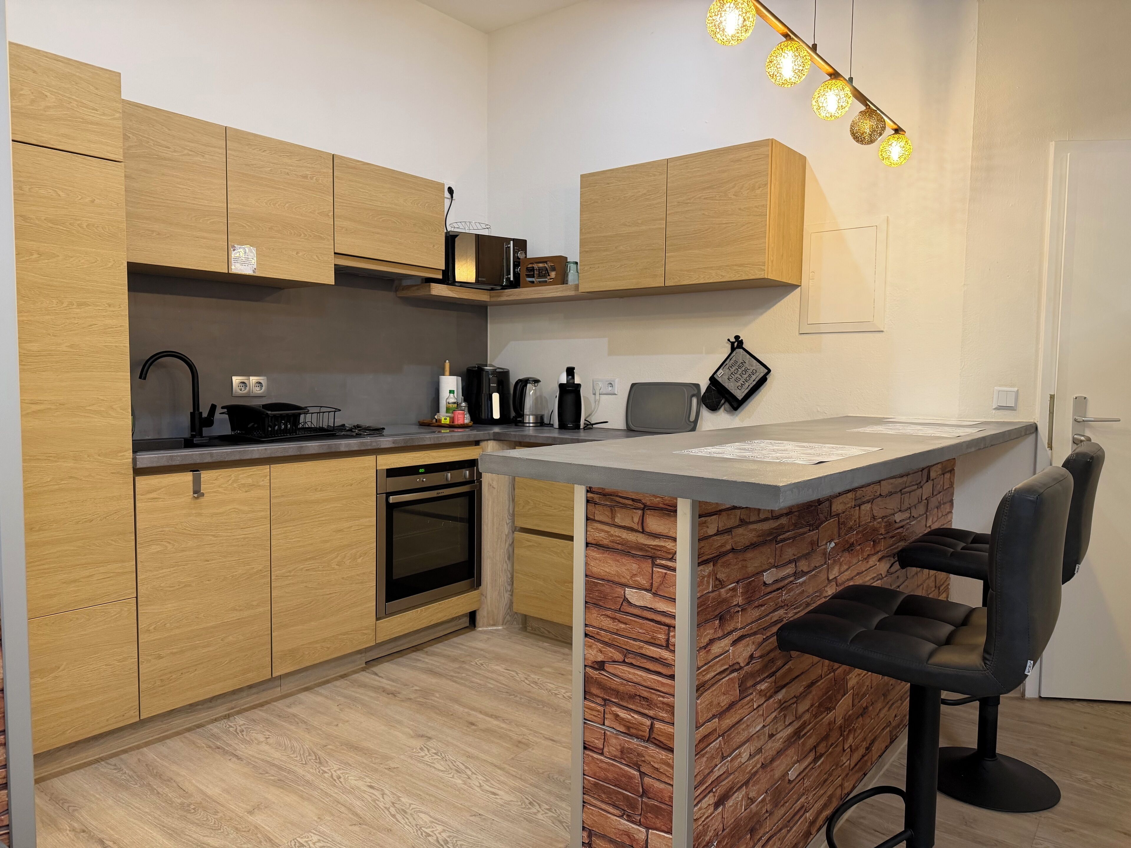 Microwave, oven, stovetop