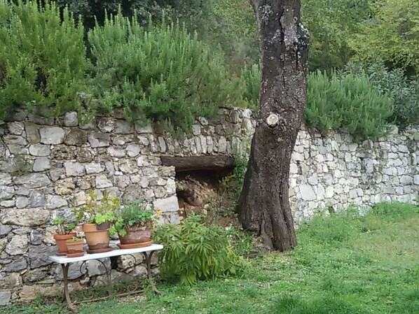 Enceinte de l’hébergement