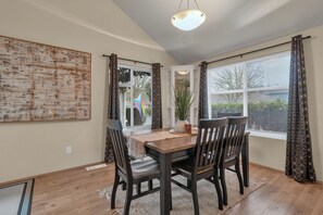 Dining - Modern trail-adjacent home with primary suite and fenced yard (Lacey)