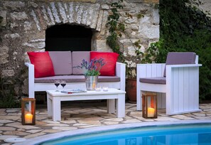 Pool - Charming Historic Cottage with Walled Courtyard in Agios Stephanos (Corfu)