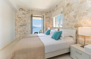 3 bedrooms, iron/ironing board - Stylish Contemporary Villa with Sea Views near Vathy Tavernas (Meganissi)