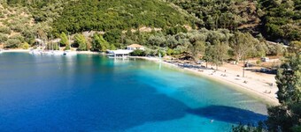 Stylish Contemporary Villa with Sea Views near Vathy Tavernas