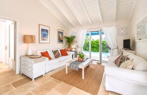 TV - Renovated Cottage with Superb Views & Garden near Gaios and Beaches (Paxos)