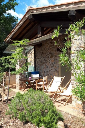 Outdoor dining - Romantisches Chalet in der Toskana by Interhome (Massa Marittima)