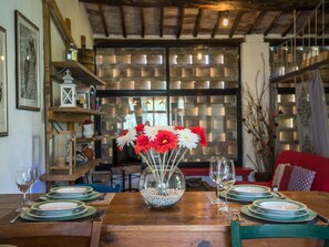 Dining - Wohnung La Capanna mit Garten und Pool by Interhome (Radicondoli)