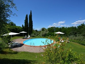 Pool - Wohnung La Capanna mit Garten und Pool by Interhome (Radicondoli)