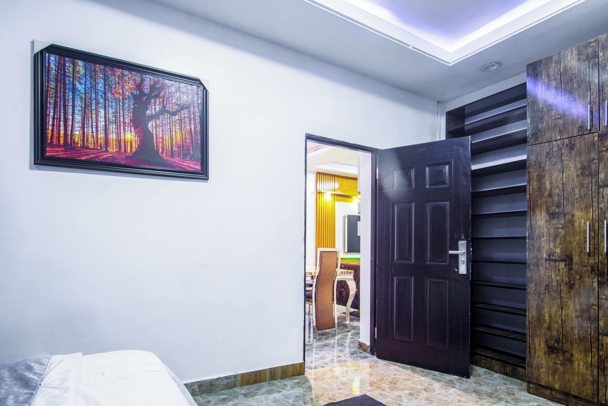 Deluxe Apartment, Balcony, City View | Desk, laptop workspace, blackout curtains, soundproofing