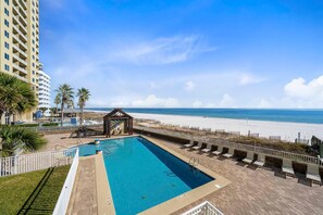 Condo, várias camas (Romar Place 204) | Piscina | Piscina aquecida