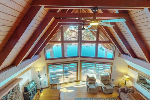 Three-story Wallowa Lake home is the perfect retreat for families, friends, or anyone dreaming of a serene lakeside experience. Room for everyone to spread out  and direct lake access, this home is designed for memorable mountain-lake vacations.