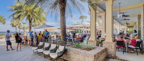 Udendørs spisemuligheder