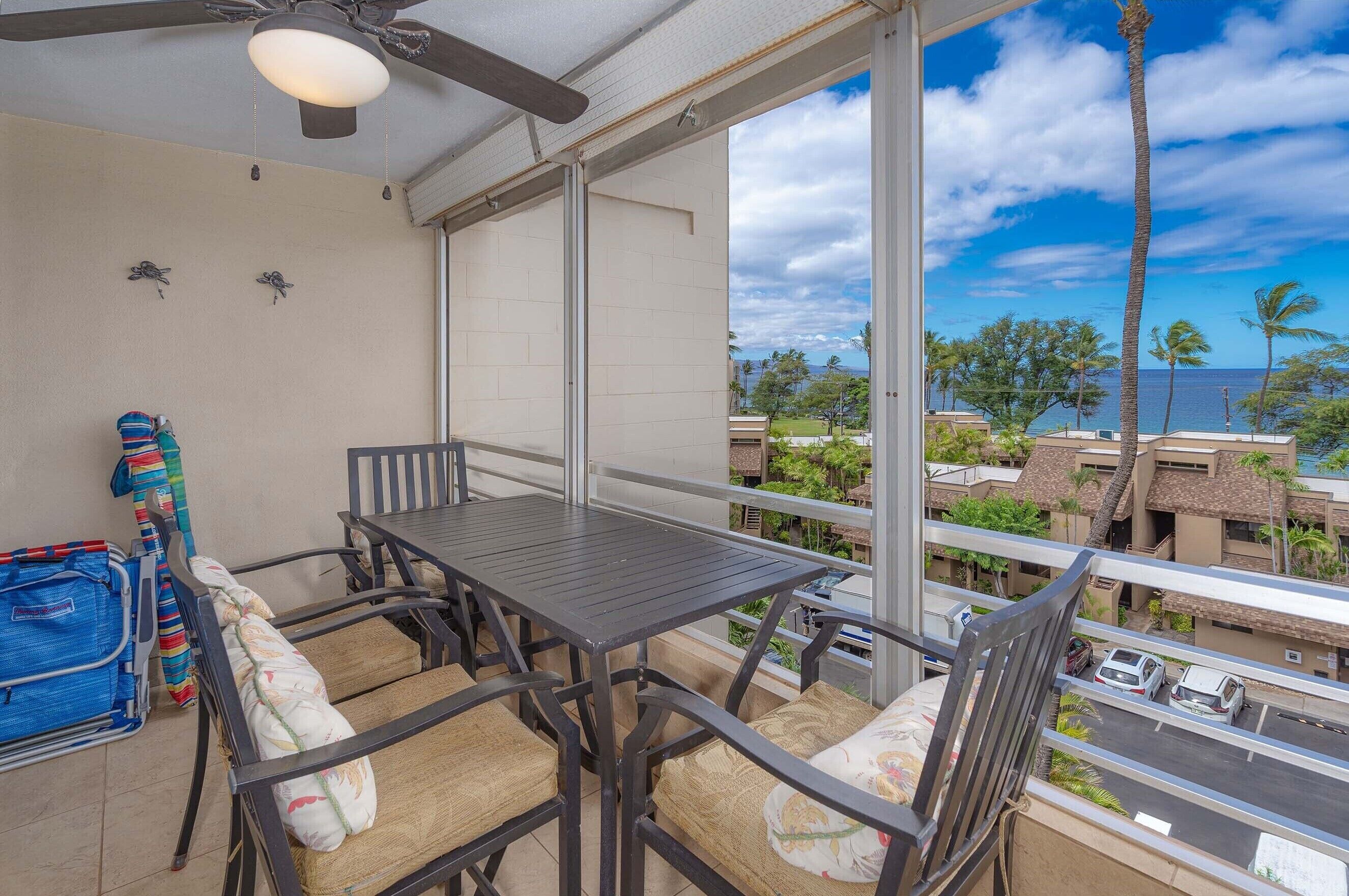 Condo, 1 King Bed with Sofa bed, Balcony, Ocean View (Kamaole Beach Royale 404) | View from room