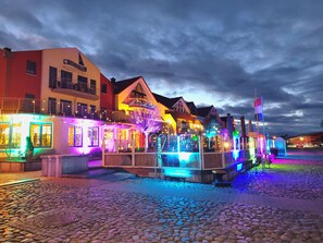 Exterior - Pension Hafenblick - Rooms with city view (Barth)