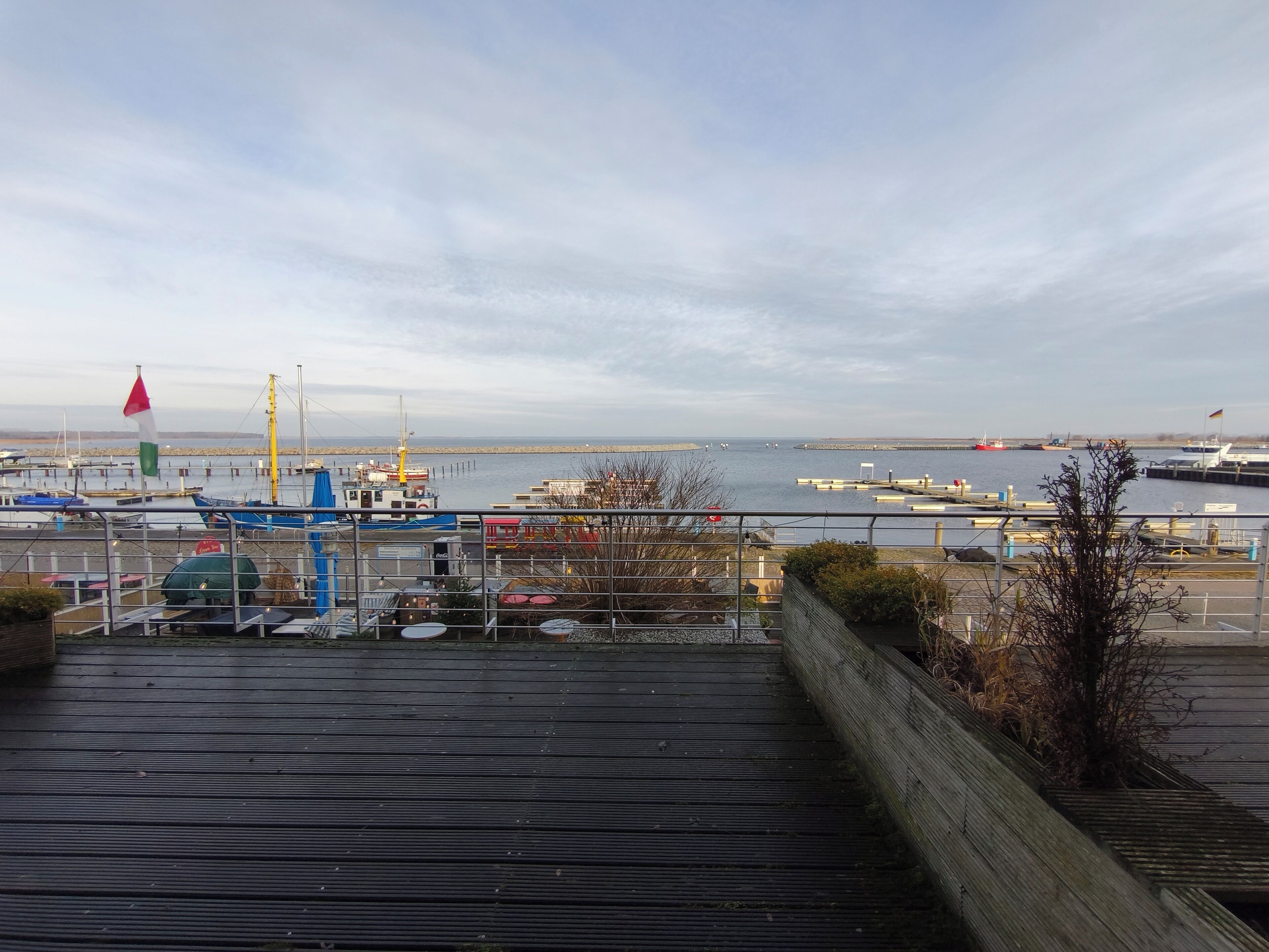 Vista des de l'allotjament