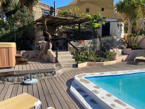 Beheizter Pool